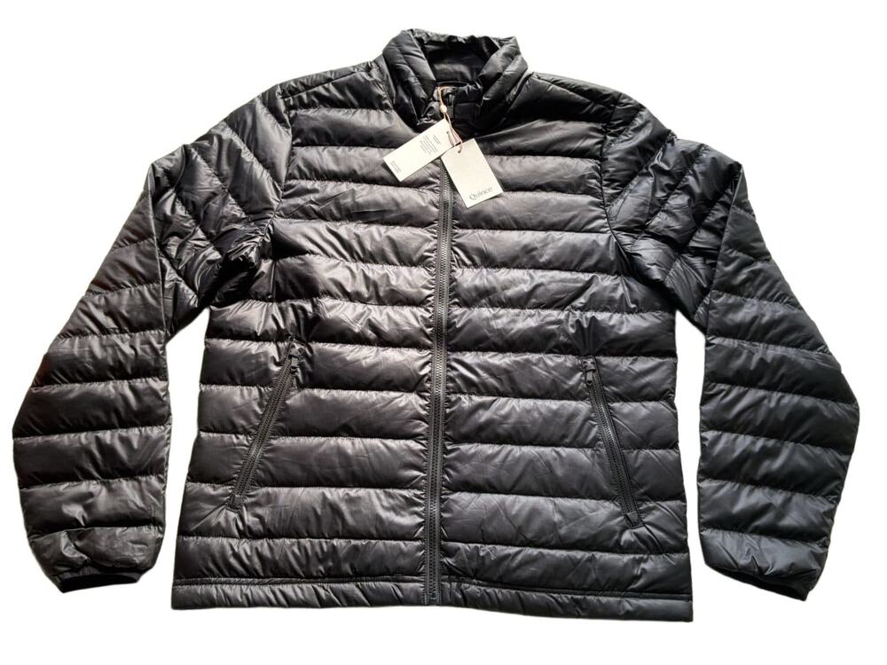 Quince Responsible Down Puffer Jacket Men's M Black 700 Fill Packable NWT